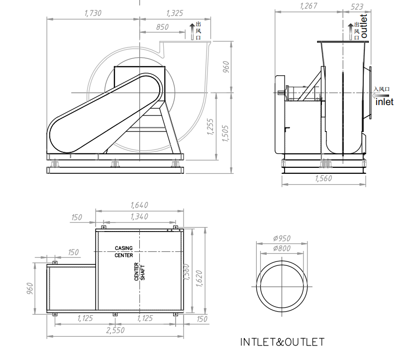 FRP 安装尺寸截图