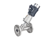 ANGLE SEAT VALVE - PNEUMATIC STAINLESS STEEL ACTUATOR