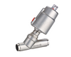 ANGLE SEAT VALVE - PNEUMATIC STAINLESS STEEL ACTUATOR