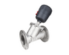 ANGLE SEAT VALVE - PNEUMATIC PLASTIC ACTUATOR
