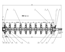 Driving Shaft - Chain Grate